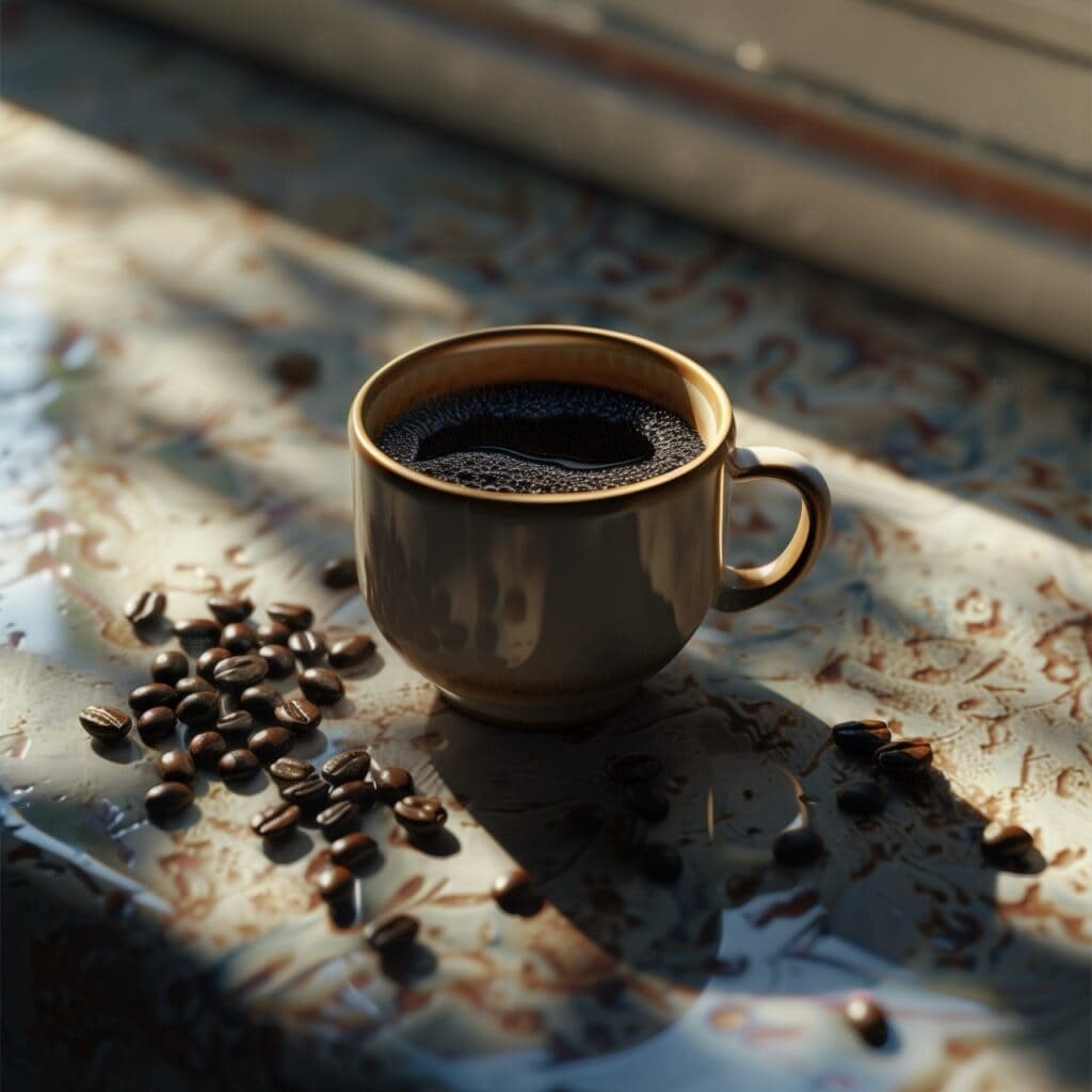 Drinking coffee for weight loss